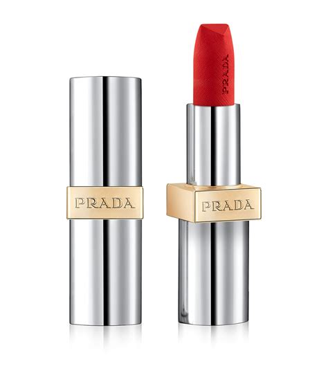 prada monochrome hyper matte lipstick.